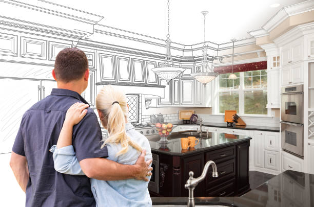 Professional Cabinet Refacing technician working in Clarksville, TX